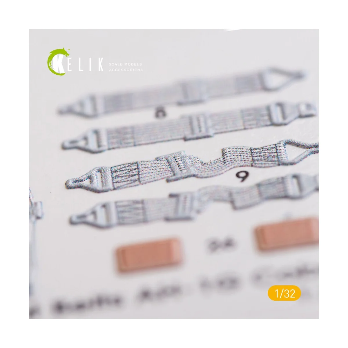 AH-1G Cobra interior 3D decals for ICM kit - Kelik K32003