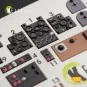 Ki-61-I interior 3D decals for Hasegawa kit, 1/32 - Kelik K32008