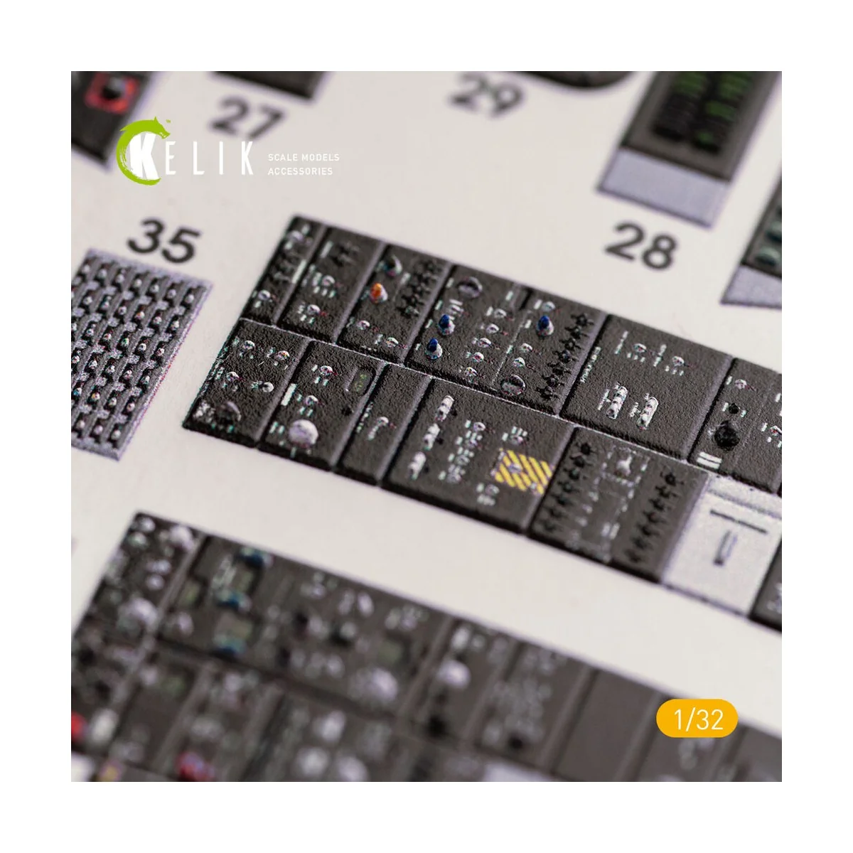 F-14D Super Tomcat - Interior 3D Decal for Trumpeter kit - Kelik K3... F-14D Super Tomcat - Interior 3D Decal for Trumpeter kit - Kelik K3...