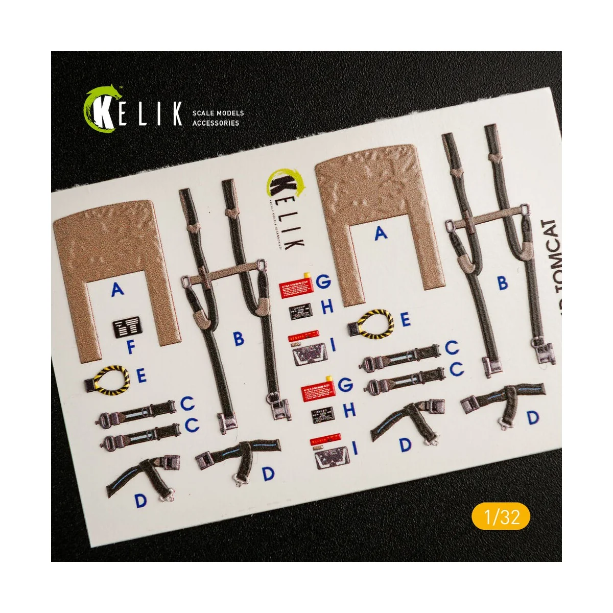 F-14D Super Tomcat - Interior 3D Decal for Trumpeter kit - Kelik K3... F-14D Super Tomcat - Interior 3D Decal for Trumpeter kit - Kelik K3...