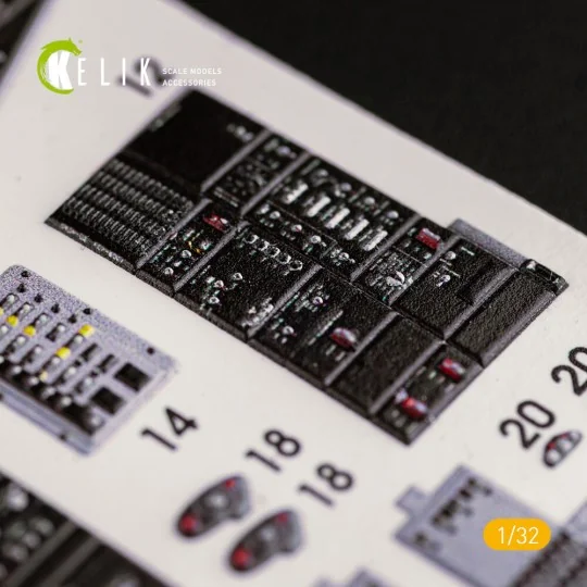 F-14D Super Tomcat - Interior 3D Decal for Trumpeter kit - Kelik K3... F-14D Super Tomcat - Interior 3D Decal for Trumpeter kit - Kelik K3...