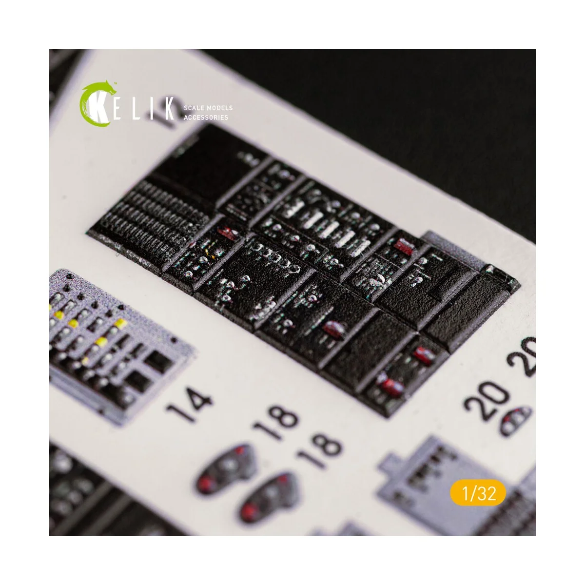 F-14D Super Tomcat - Interior 3D Decal for Trumpeter kit - Kelik K3... F-14D Super Tomcat - Interior 3D Decal for Trumpeter kit - Kelik K3...