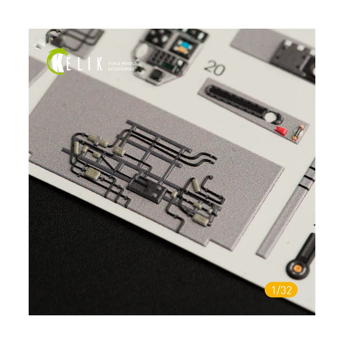 F-35C interior 3D decals for Trumpeter kit - Kelik K32009 F-35C interior 3D decals for Trumpeter kit - Kelik K32009