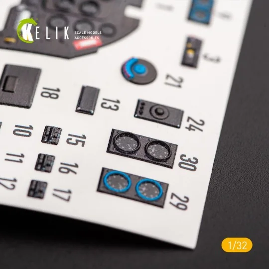 Junkers Ju 87 D/G Stuka - Interior 3D Decal for Trumpeter kit - Kel... Junkers Ju 87 D/G Stuka - Interior 3D Decal for Trumpeter kit - Kel...