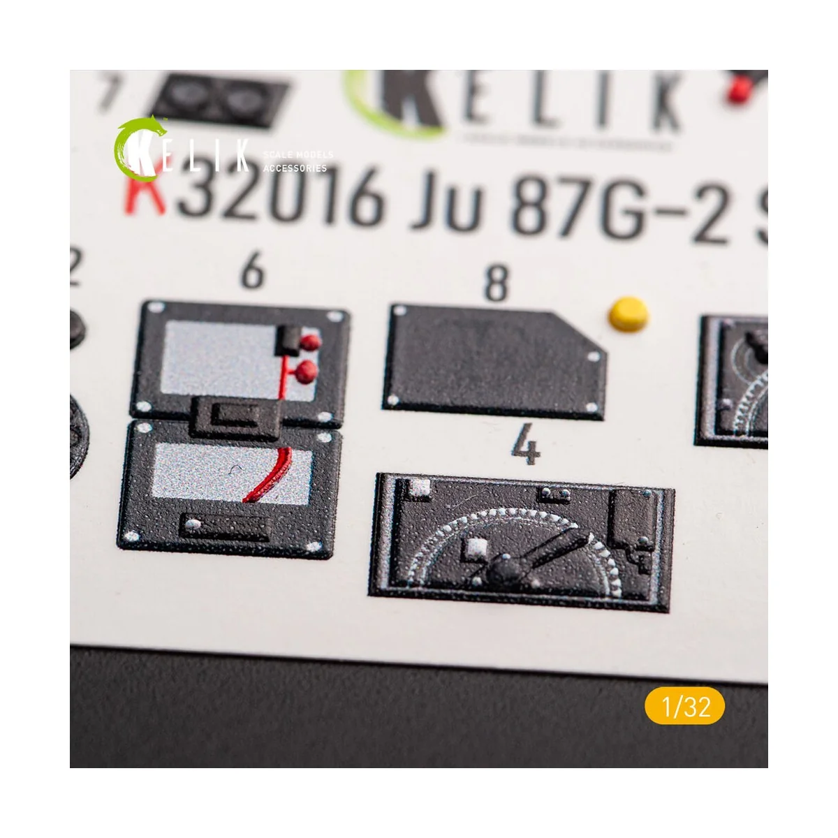 Junkers Ju 87 D/G Stuka - Interior 3D Decal for Trumpeter kit, 1/32...