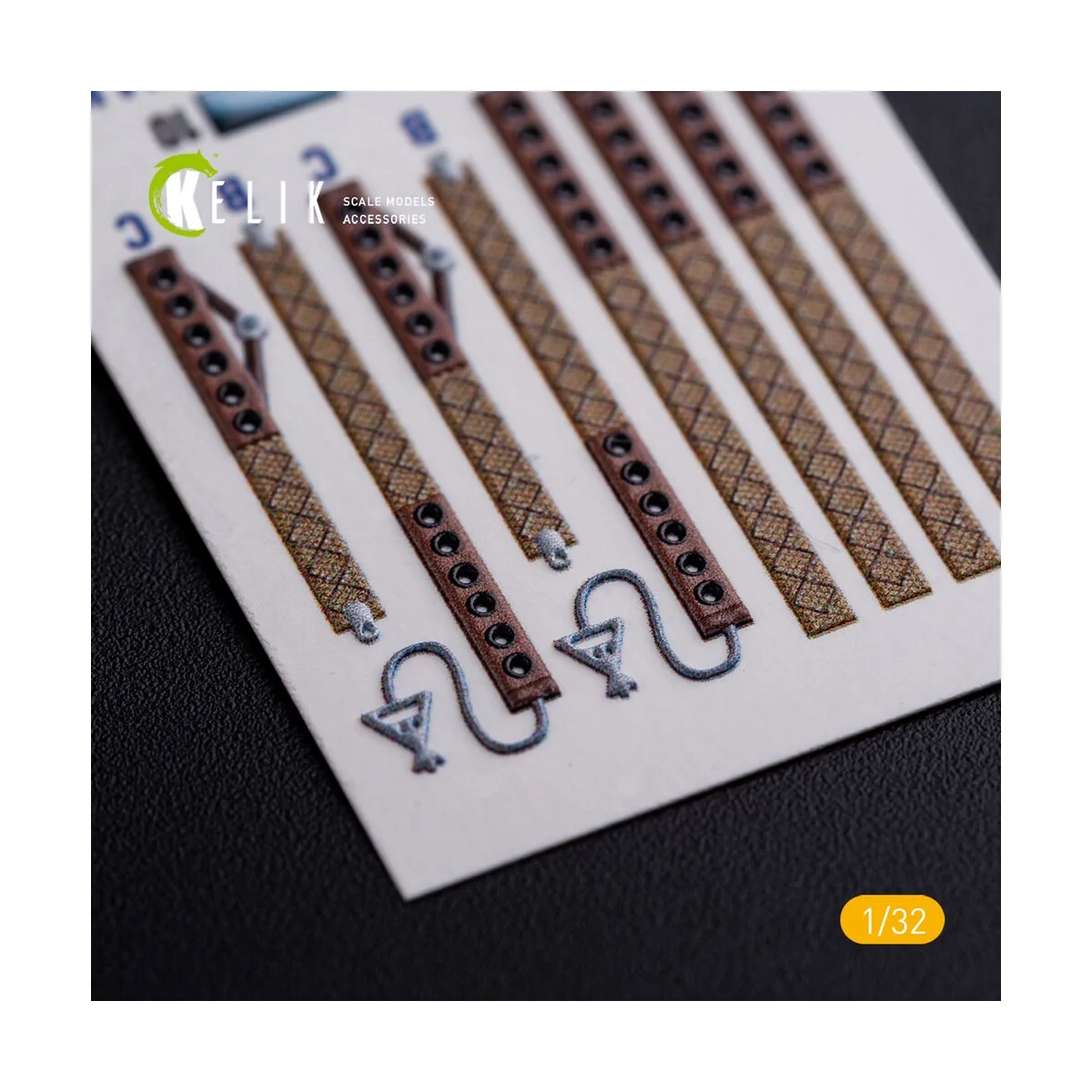 DH.81A Tiger Moth - Interior 3D Decal for ICM kit, 1/32 - Kelik K32021