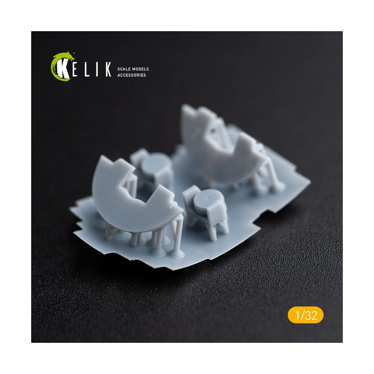 DH.81A Tiger Moth - Interior 3D Decal with 3D printed parts for ICM...