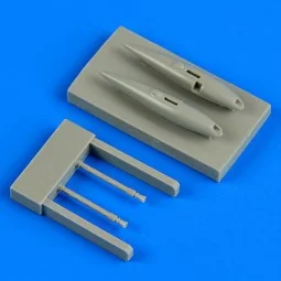 Gloster Gladiator gun pods for Airfix, 1/72 - Quickboost QB72 453