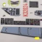 Mirage 2000C - interior 3D decals for Kitty Hawk/Zimi models kit, 1...
