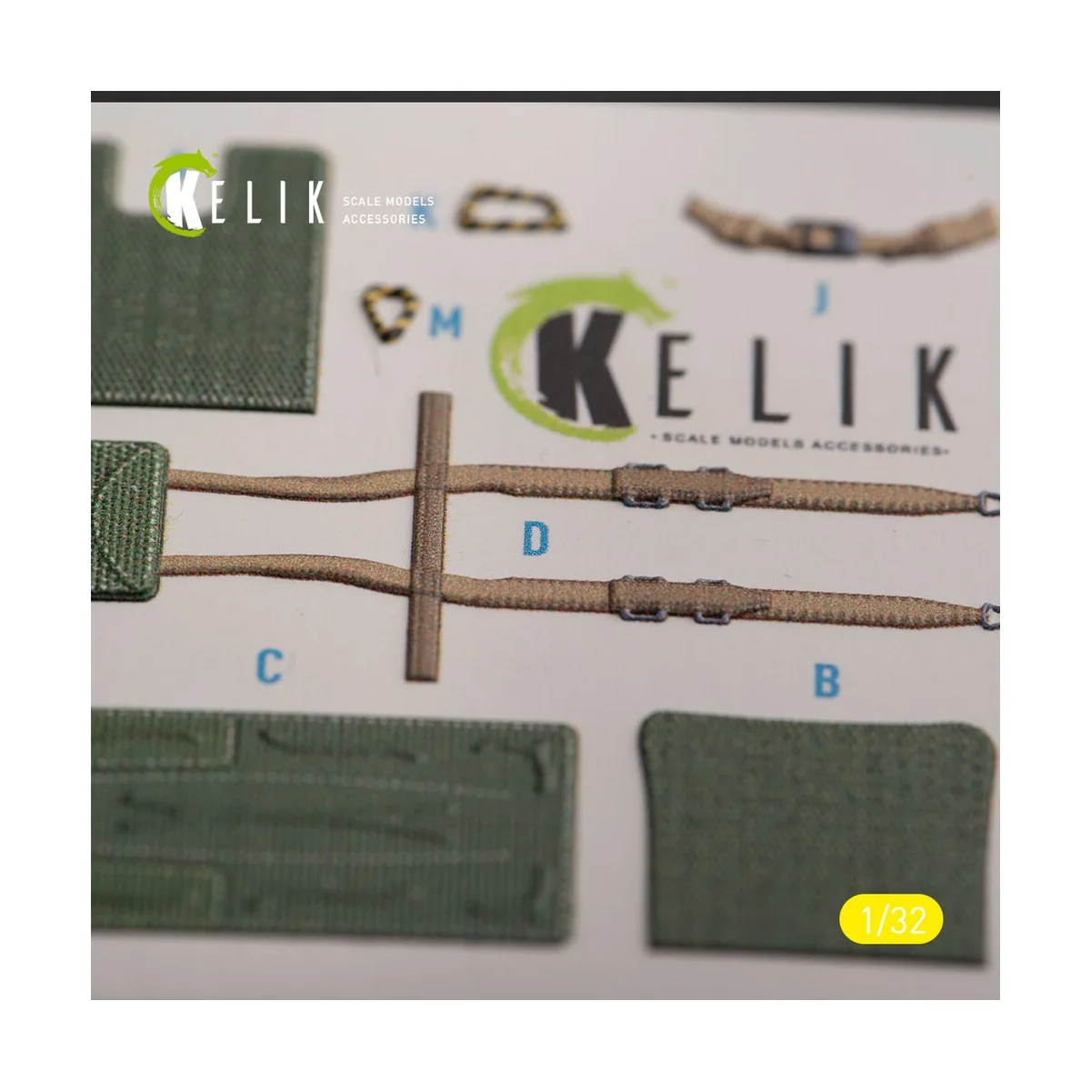 Mirage 2000C - interior 3D decals for Kitty Hawk/Zimi models kit, 1...