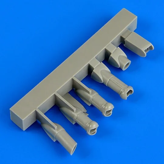 Bf 110 air intakes for Eduard, 1/72 - Quickboost QB72 459