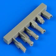 Bf 110 air intakes for Eduard, 1/72 - Quickboost QB72 459