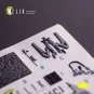 F-16CJ - interior 3D decals for Tamiya kit - Kelik K32036