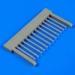 Lancaster B.II gun barrels-oval type f.A, 1/72 - Quickboost QB72 465