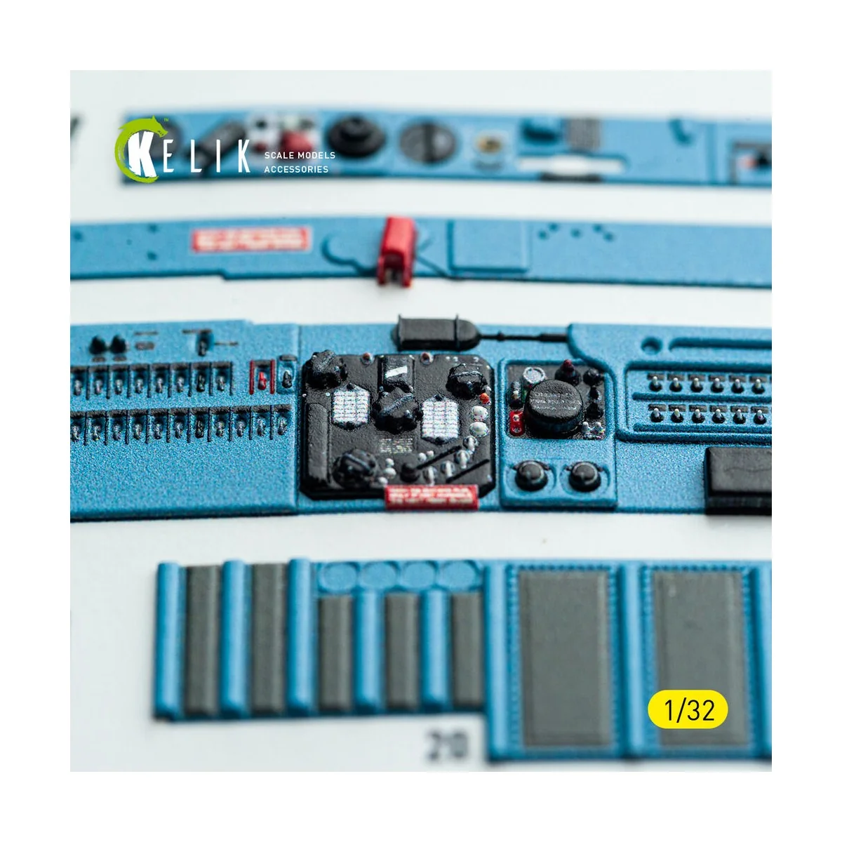 MiG-21 F-13 export version - interior 3D decals for Trumpeter kit -... MiG-21 F-13 export version - interior 3D decals for Trumpeter kit -...