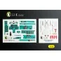 MiG-21 F-13 - interior 3D decals for Trumpeter kit, 1/32 - Kelik K3...