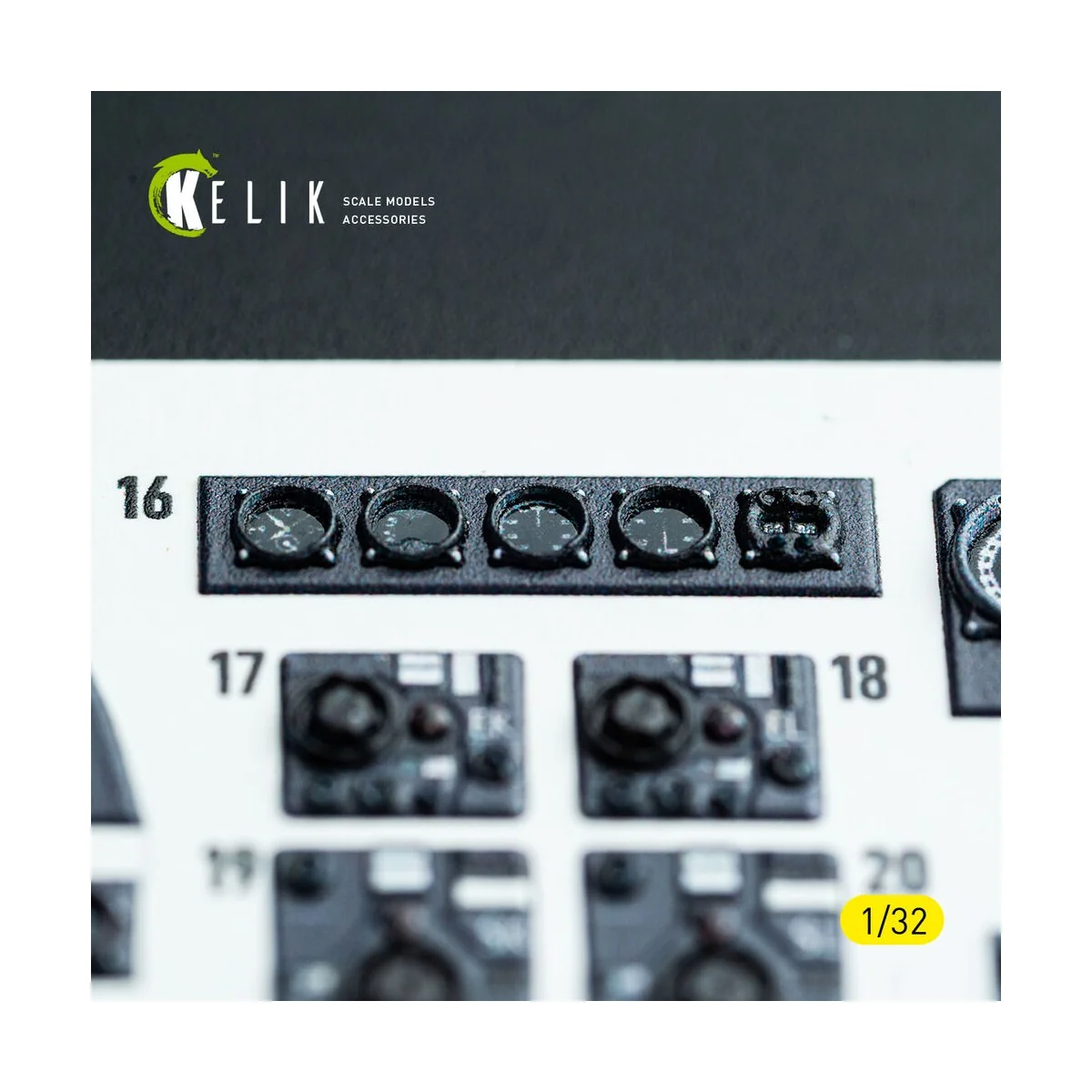 Bf-110D - interior 3D decals for Dragon/Hobby 2000 kit - Kelik K32045