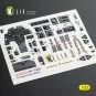 Bf-110D - interior 3D decals for Dragon/Hobby 2000 kit, 1/32 - Keli...