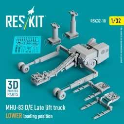MHU-83 D/E Late lift truck LOWER loading position (3D Printed model...