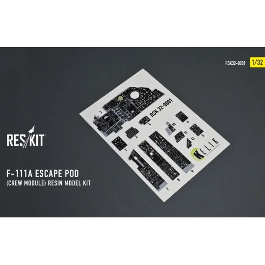 F-111A Escape Pod (Crew Module) resin model kit - ResKit Models RSK...