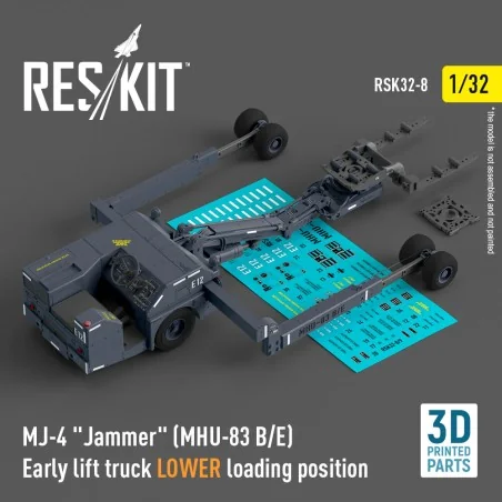 MJ-4 Jammer (MHU-83 B/E) Early lift truck LOWER loading position (3...