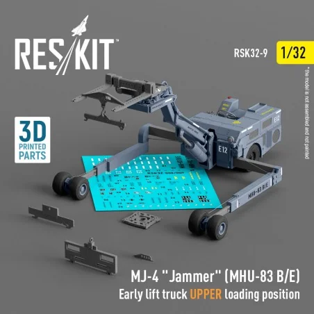 MJ-4 Jammer (MHU-83 B/E) Early lift truck UPPER loading position (3...