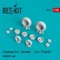 A-6 Intruder / EA-6 Prowler (weighted) wheels set - ResKit Models R...