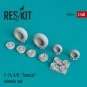F-14 (A,B) Tomcat (weighted) wheels set - ResKit Models RS48-0006