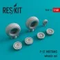 P-51 Mustang wheels set - ResKit Models RS48-0012
