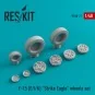 F-15 (E,I,K) Strike Eagle (weighted) wheels set - ResKit Models RS4...