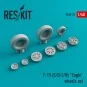 F-15 (C, D, J, N) Eagle (weighted) wheels set, 1/48 - ResKit Models...