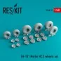 EH-101 Merlin HC.3 wheels set, 1/48 - ResKit Models RS48-0039 EH-101 Merlin HC.3 wheels set, 1/48 - ResKit Models RS48-0039
