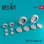 MiG-25 (weighted) wheels set, 1/48 - ResKit Models RS48-0057