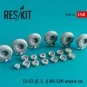 CH-53 (G,E,J)/MH-53M wheels set - ResKit Models RS48-0063
