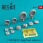 F-100 (B, C, D, F) Super Sabre wheels set, 1/48 - ResKit Models RS4... F-100 (B, C, D, F) Super Sabre wheels set, 1/48 - ResKit Models RS4...