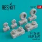 F-106B Delta Dart wheels set, 1/48 - ResKit Models RS48-0075