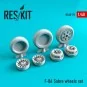 F-86 Sabre wheels set - ResKit Models RS48-0078
