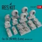 Su-24 (M,MR) late version wheels set - ResKit Models RS48-0097