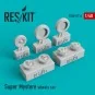 Super Mystère wheels set, 1/48 - ResKit Models RS48-0114