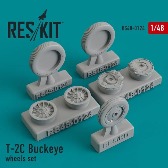T-2C Buckeye wheels set - ResKit Models RS48-0124