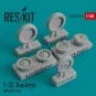 T-2C Buckeye wheels set, 1/48 - ResKit Models RS48-0124