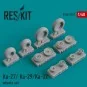 Ka-27/Ka-29/Ka-32 wheels set - ResKit Models RS48-0157
