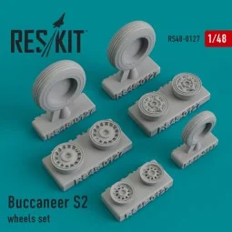 Buccaneer S2 wheels set - ResKit Models RS48-0127