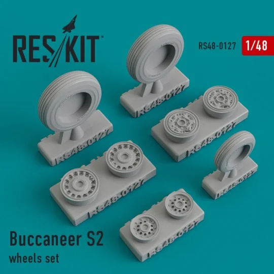 Buccaneer S2 wheels set - ResKit Models RS48-0127