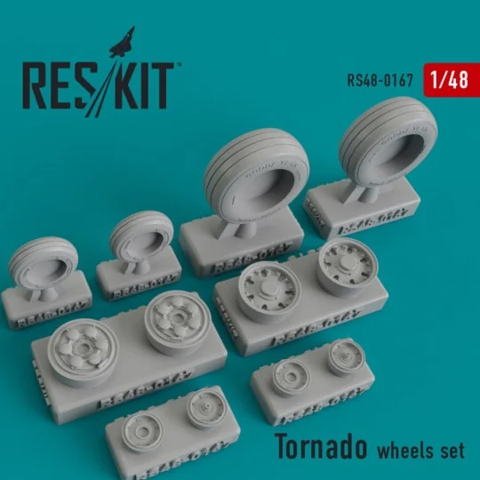 Tornado wheels set, 1/48 - ResKit Models RS48-0167 Tornado wheels set, 1/48 - ResKit Models RS48-0167