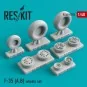 F-35 (A, B) wheels set, 1/48 - ResKit Models RS48-0185 F-35 (A, B) wheels set, 1/48 - ResKit Models RS48-0185