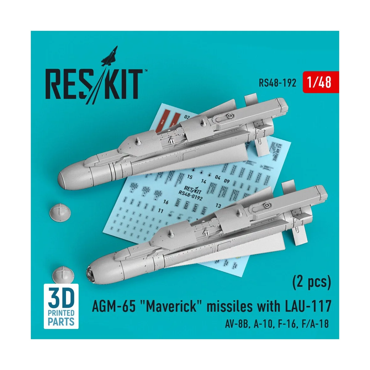 AGM-65 Maverick missiles with LAU-117 (2 pcs) (AV-8B, A-10, F-16, F... AGM-65 Maverick missiles with LAU-117 (2 pcs) (AV-8B, A-10, F-16, F...