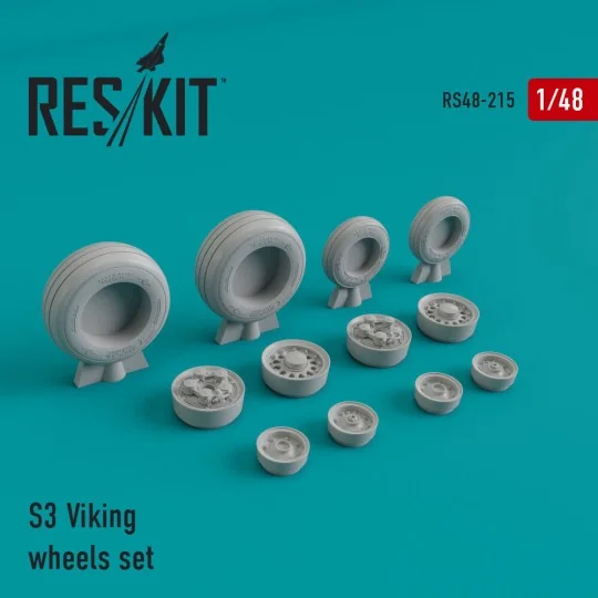 S-3 Viking wheels set - ResKit Models RS48-0215