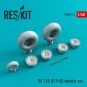 Bf.110 (E,F,G) wheels set - ResKit Models RS48-0216