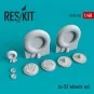 Junkers Ju -52 wheels set - ResKit Models RS48-0252